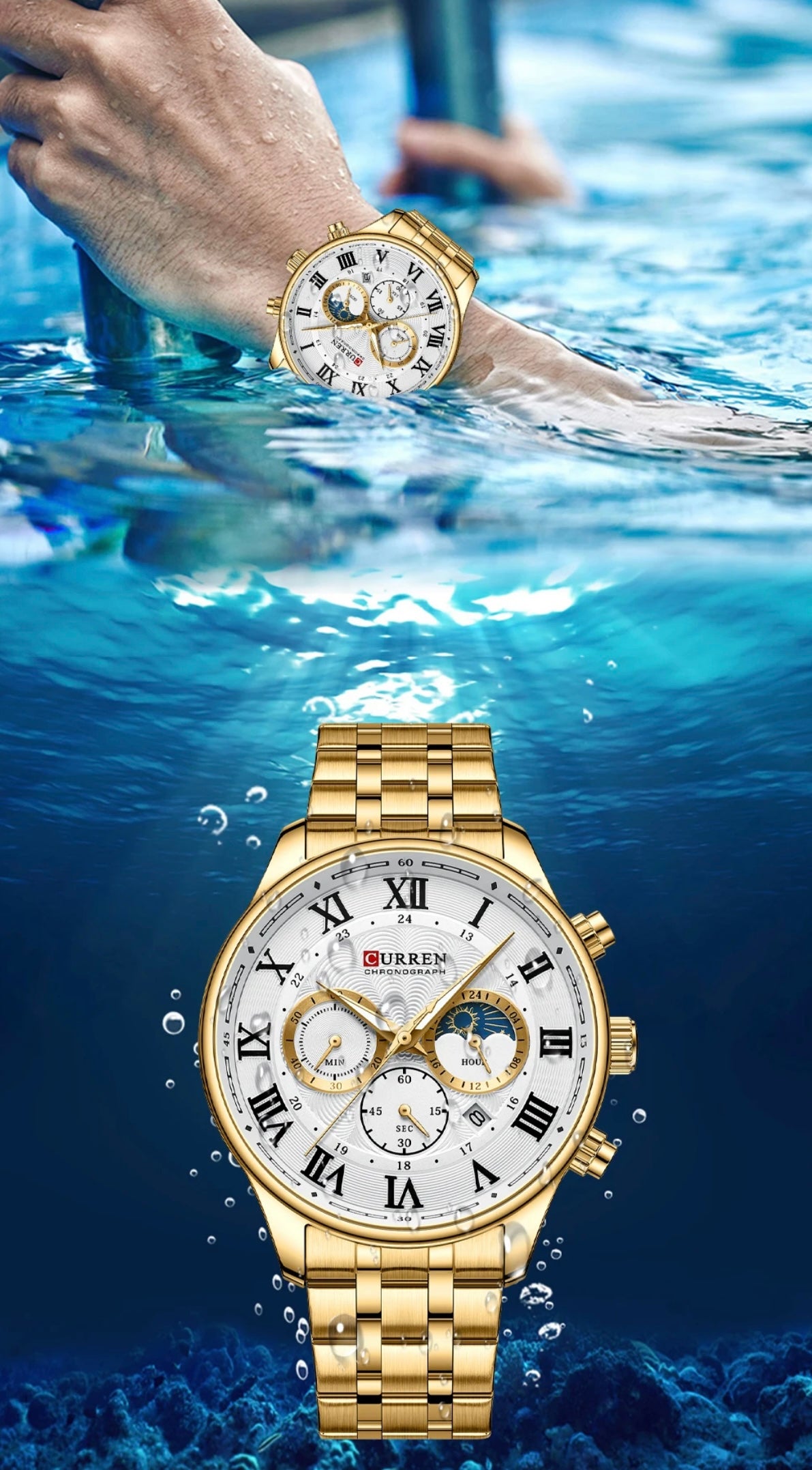 Men's Watches CURREN 8427