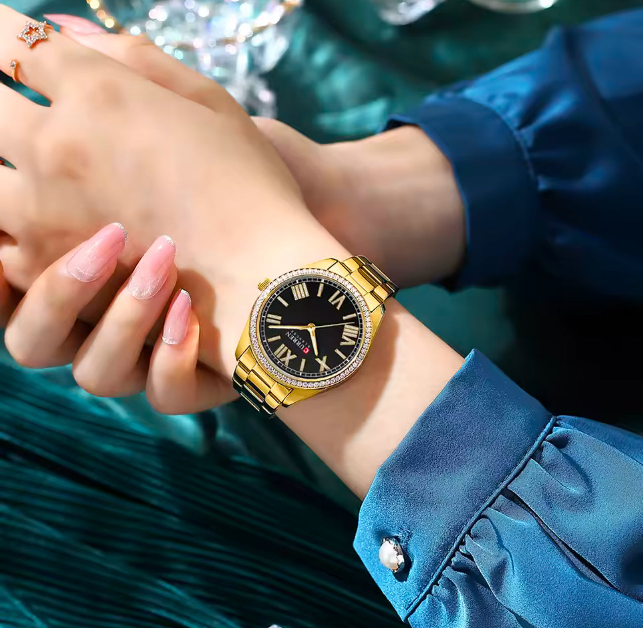 Women's Watches CURREN 9088