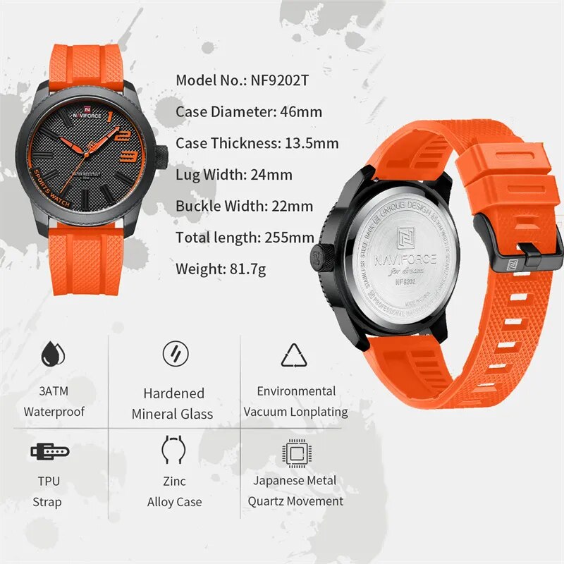 NAVIFORCE Waterproof Men's Watch